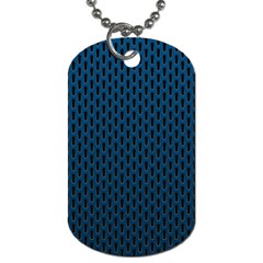 Background Holes Texture Dog Tag (two Sides)