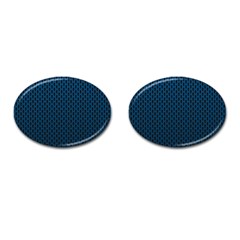 Background Holes Texture Cufflinks (oval)