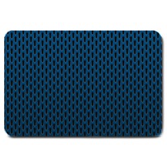 Background Holes Texture Large Doormat  by HermanTelo