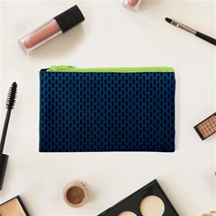 Background Holes Texture Cosmetic Bag (xs)