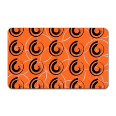 Background Pattern Retro Magnet (rectangular) by HermanTelo