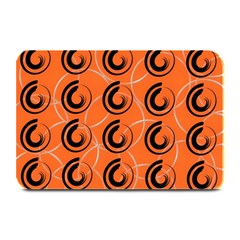 Background Pattern Retro Plate Mats