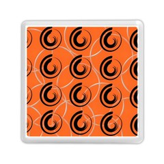 Background Pattern Retro Memory Card Reader (square)