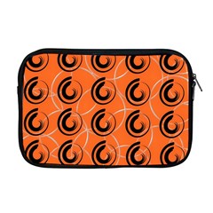 Background Pattern Retro Apple Macbook Pro 17  Zipper Case