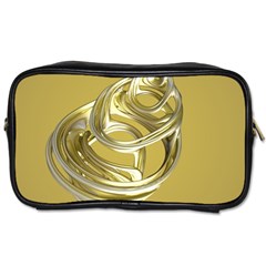 Fractal Abstract Artwork Toiletries Bag (one Side)