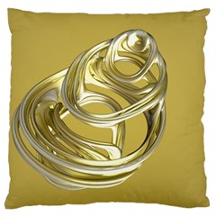 Fractal Abstract Artwork Standard Flano Cushion Case (one Side) by HermanTelo