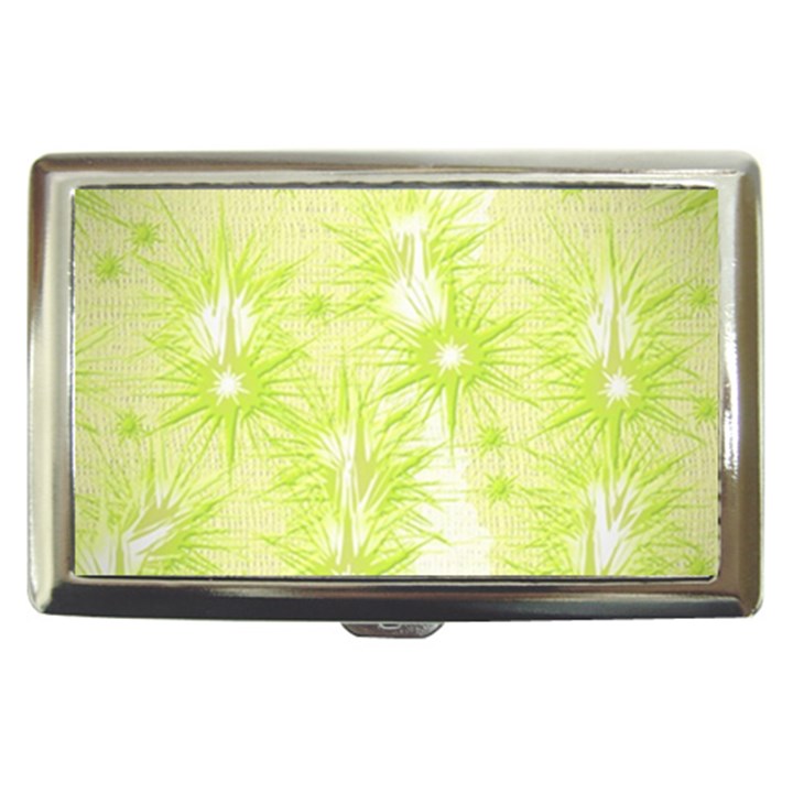 Background Green Star Cigarette Money Case