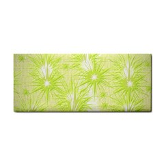 Background Green Star Hand Towel by HermanTelo