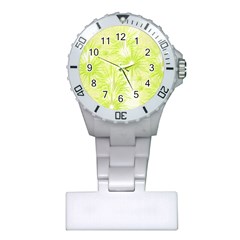 Background Green Star Plastic Nurses Watch