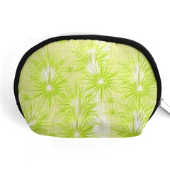 Background Green Star Accessory Pouch (medium)