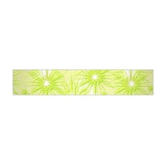 Background Green Star Flano Scarf (mini)