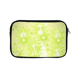 Background Green Star Apple Macbook Pro 13  Zipper Case by HermanTelo