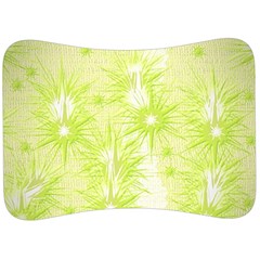 Background Green Star Velour Seat Head Rest Cushion