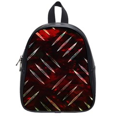 Background Red Metal School Bag (small)