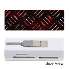 Background Red Metal Memory Card Reader (stick) by HermanTelo