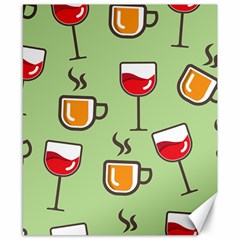 Cups And Mugs Canvas 8  X 10 