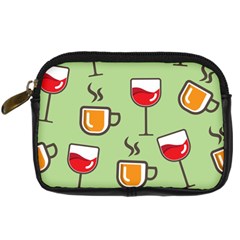 Cups And Mugs Digital Camera Leather Case