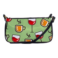 Cups And Mugs Shoulder Clutch Bag