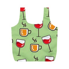 Cups And Mugs Full Print Recycle Bag (m)