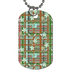 Textile Fabric Dog Tag (two Sides)