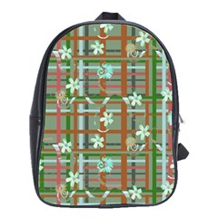 Textile Fabric School Bag (large)