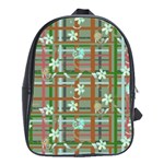 Textile Fabric School Bag (Large) Front