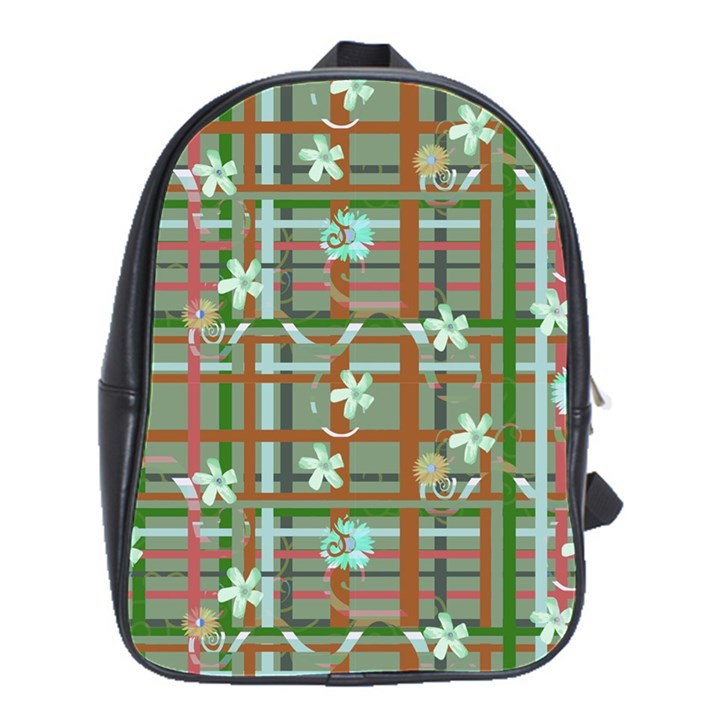 Textile Fabric School Bag (Large)