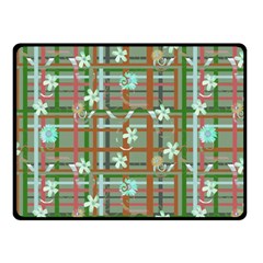 Textile Fabric Fleece Blanket (small) by HermanTelo