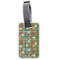 Textile Fabric Luggage Tag (one Side) by HermanTelo