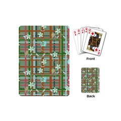 Textile Fabric Playing Cards Single Design (mini)