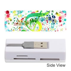 Circle Music Pattern Memory Card Reader (stick)