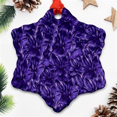 Pattern Color Ornament Snowflake Ornament (two Sides)