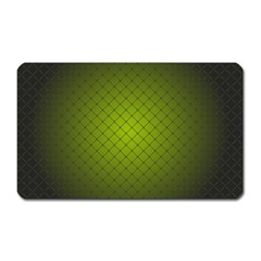 Hexagon Background Line Magnet (rectangular) by HermanTelo