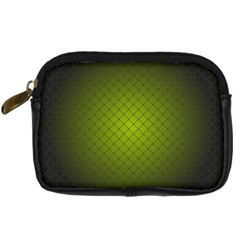 Hexagon Background Line Digital Camera Leather Case