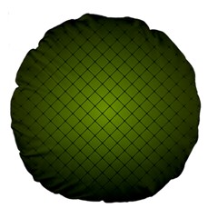 Hexagon Background Line Large 18  Premium Round Cushions