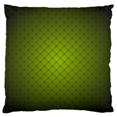 Hexagon Background Line Large Flano Cushion Case (one Side)