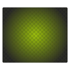 Hexagon Background Line Double Sided Flano Blanket (small) 