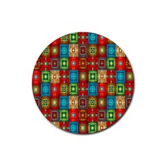 I 6 Rubber Coaster (round)  by ArtworkByPatrick