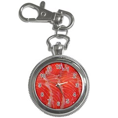 Food Fish Red Trout Salty Natural Key Chain Watches by Pakrebo