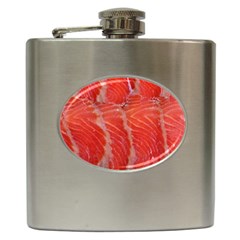 Food Fish Red Trout Salty Natural Hip Flask (6 Oz) by Pakrebo