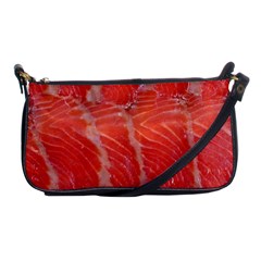 Food Fish Red Trout Salty Natural Shoulder Clutch Bag by Pakrebo