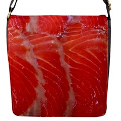 Food Fish Red Trout Salty Natural Flap Closure Messenger Bag (s) by Pakrebo