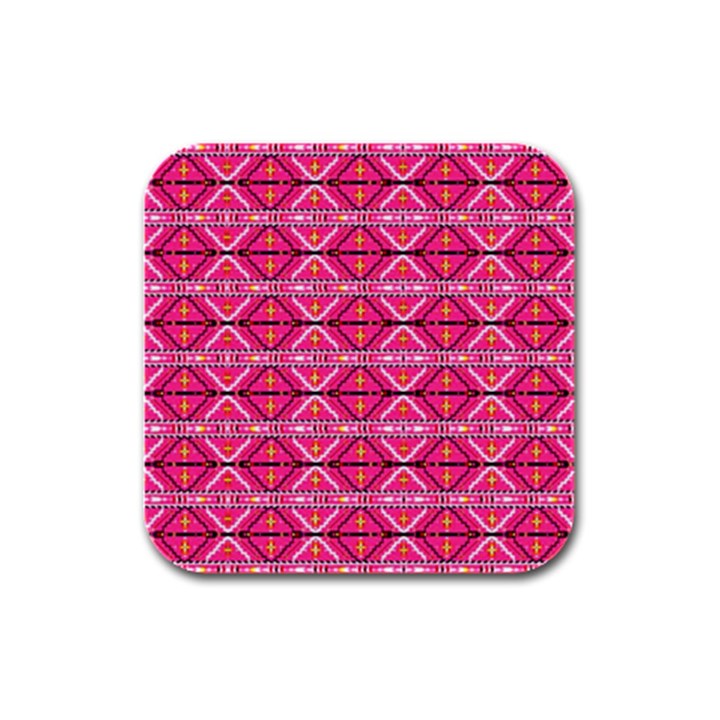 I 8 Rubber Square Coaster (4 pack) 