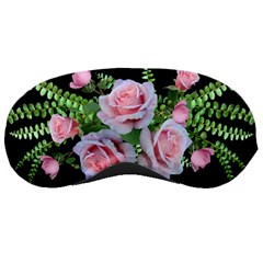 Roses Flowers Ferns Arrangement Sleeping Mask by Pakrebo