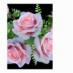 Roses Flowers Ferns Arrangement Small Garden Flag (two Sides) by Pakrebo