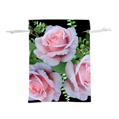 Roses Flowers Ferns Arrangement Lightweight Drawstring Pouch (s) by Pakrebo