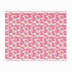 Peony Pattern Pink Scrapbooking Small Glasses Cloth (2 Sides) by Pakrebo