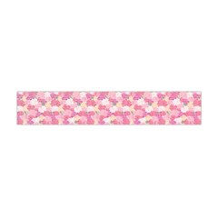 Peony Pattern Pink Scrapbooking Flano Scarf (mini) by Pakrebo