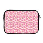 Peony Pattern Pink Scrapbooking Apple MacBook Pro 17  Zipper Case Front