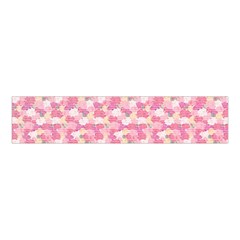 Peony Pattern Pink Scrapbooking Velvet Scrunchie by Pakrebo